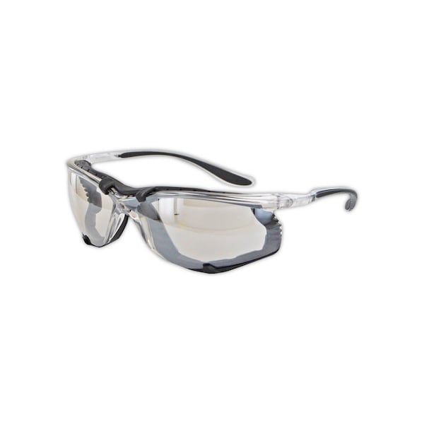 Magid Safety Glasses, Anti-Fog, Indoor/Outdoor Lens, Clear/Black Frame, 1 PR Y84BKAFIO - main